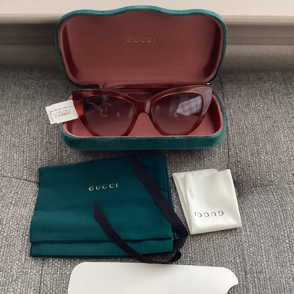 Gucci Core 53mm Cat Eye Sunglasses - Picture 1 of 11